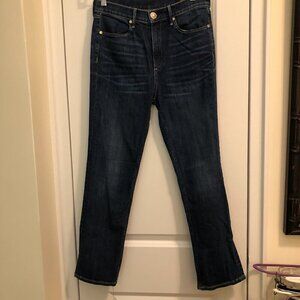 rag & bone Women's Straight Leg Jeans - Dark Blue